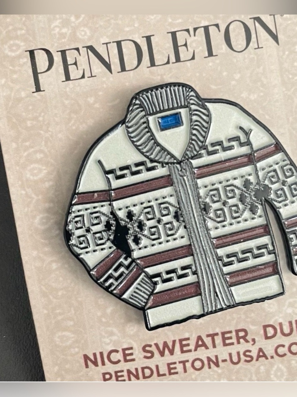 Pendleton Westerly Big Lebowski Pin Dude
